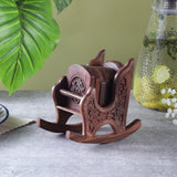 Wooden Rocking Chair Coaster- Set of 6