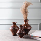 Wooden Vase- Walnut (Set of 3)