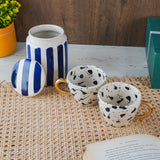 Chai Storage Combo(Storage Jar + Mugs)