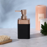 Quad Soap Dispenser- Black - The Decor Mart