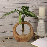 Moderna Wooden Testube Planter - The Decor Mart