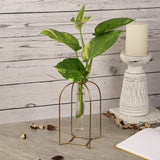 Morocco Testube Planter-Gold - The Decor Mart