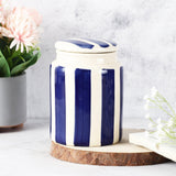Ceramic Storage Jar- Medium - The Decor Mart