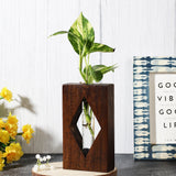 Diamond Testube Planter - Dark - The Decor Mart
