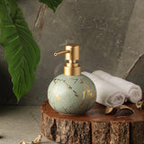 Marble Textured Soap Dispenser- Ice - The Decor Mart