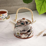 Ceramic Snow Kettle - The Decor Mart