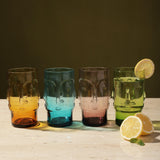 Glass Assorted Malibu Tall Tiki Glass- Set Of 2 - The Decor Mart