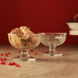 Glass Etna Icecream Cup- Set Of 2 - The Decor Mart