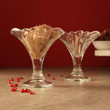 Glass Icecream Cup- Set Of 2 - The Decor Mart