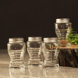 Small Storage Jar- Set Of 4 - The Decor Mart
