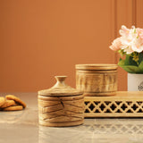 Wooden Storage Box- Natural - The Decor Mart