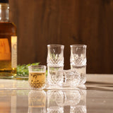 Vintage Shot Glass Set Of 6 - The Decor Mart