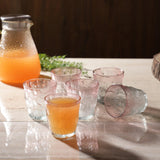Glass Glacier Glass Set Of 6 - The Decor Mart