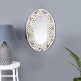 Macrame Bohemian Hanging Mirror - The Decor Mart