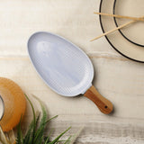 Shovel Ceramic Serving Platter- Blue - The Decor Mart