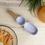 Ceramic Chip & Dip Serving Bowl- Blue - The Decor Mart