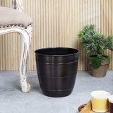 Multi Purpose Metal Bin- Brown - The Decor Mart