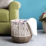 Macrame Boho Multipurpose Basket - The Decor Mart