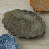 Ceramic Modern Platter- Grey