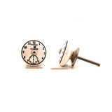 Black & White Compass Drawer Knob- Set Of 4 - The Decor Mart