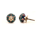 Bloom Ceramic Drawer Knobs - Set Of 4 - The Decor Mart