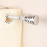 MOP Metal Blend Extendable Curtain Rod White 25MM (Hardware Included) - The Decor Mart