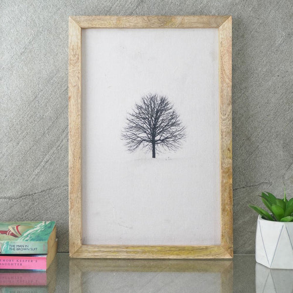 Leafless Tree Canvas Painting