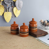 Barni Jar- Set of 3 - The Decor Mart