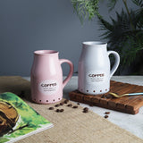 Ceramic Pastel Mug- Pink & Blue (Set of 2) - The Decor Mart