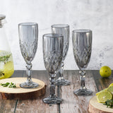 Tinted Tall Goblet- Grey