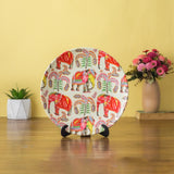 Colourful Elephant Wall Plate