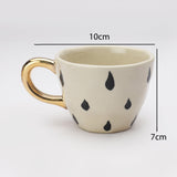 Ceramic Bohemic BW Cups - The Decor Mart