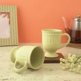 Royal Beige Ceramic Mug- Set of 4