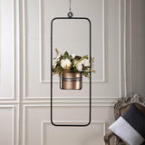 Metal Copper Hanging Planter - The Decor Mart