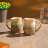 Suffolk Ceramic Mug- Set of 2 (Light Brown)