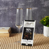 Wine Date Set (2 Glasses + Scented Candle or Lindt Chocolate)