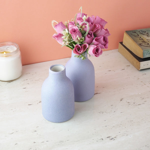 Lavender Studio Ceramic Vase- Set of 2