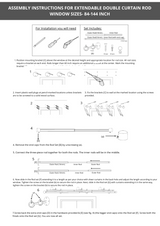 WHITE TYPHO FINIAL EXTENDABLE DOUBLE CURTAIN ROD WHITE 19MM (HARDWARE INCLUDED)