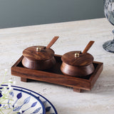 Wooden Small Serving Katori- set of 2