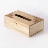 Wooden Tissue Holder- Natural