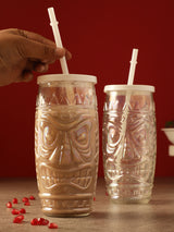 Tiki Glass Tall- Set Of 2