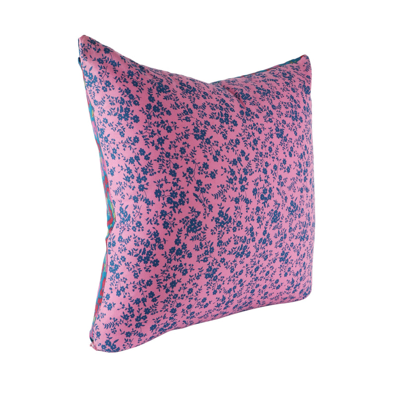 Cotton Two Way Cushion Cover- Purple & Pink (Set of 5)