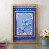 Dancing Elephant Canvas Painting