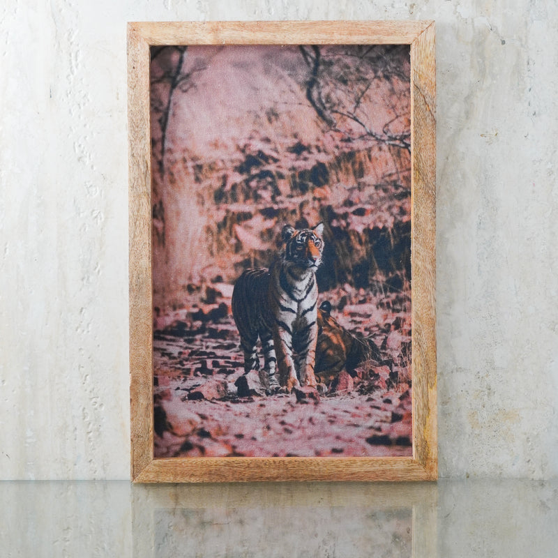 Tiger In the Jungle Canvas Painting