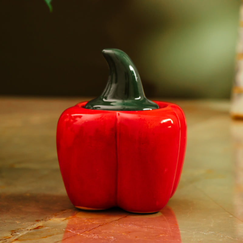 Ceramic Capsicum Storage Box