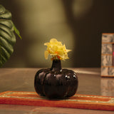 Holloween Pumpkin Vase- Black