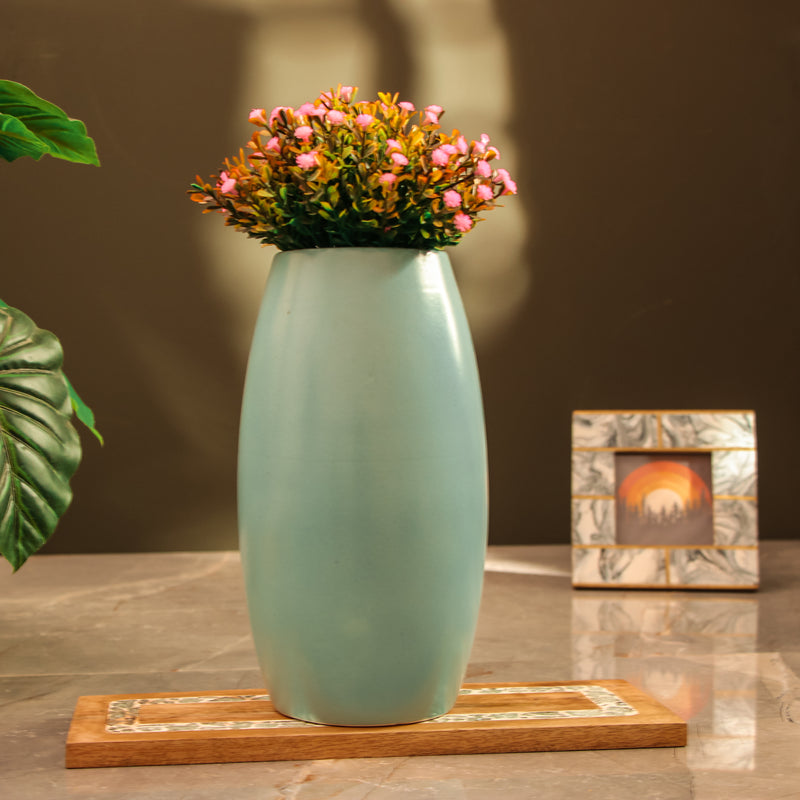 Nordiac Sky Blue Ceramic Vase