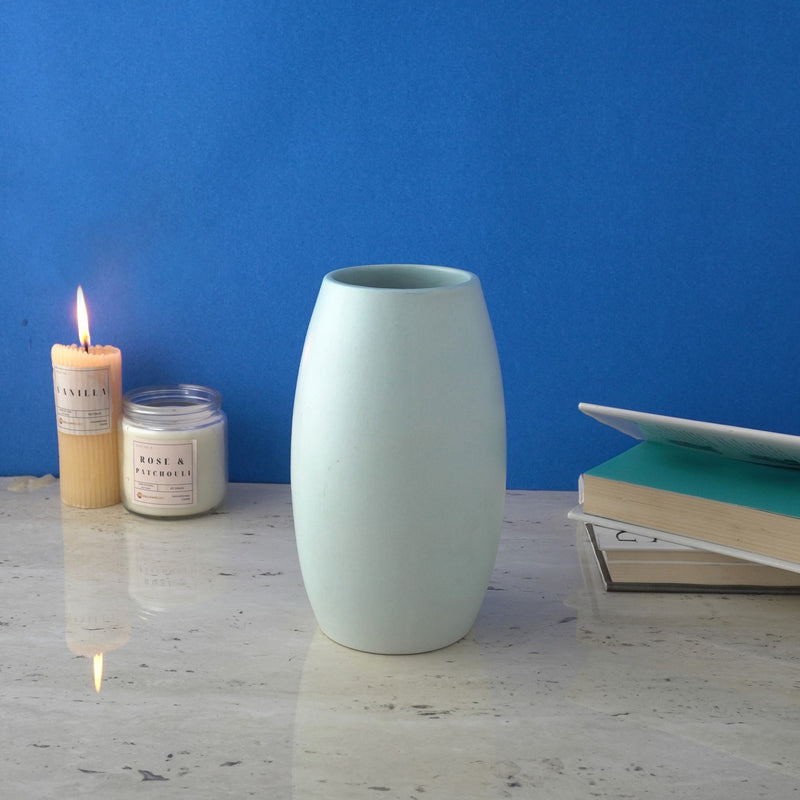 Nordiac Sky Blue Ceramic Vase