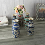 Traditional Floral Art Ceramic Vase