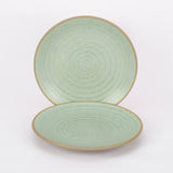 Ceramic Swirls Dinner Plate- Set of 2